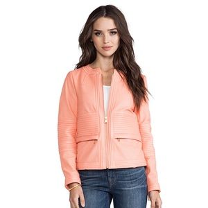 Marc by Marc Jacobs Peach Leather Jacket